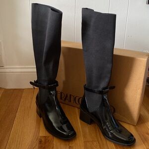 Franco Sarto Black Calf/Knee Boots - size 9.5M